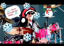 .... Mit dem Schlagzeuger:  Roger Taylor!