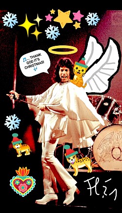 .... Mit dem  ursprünglichen  einzig wahren Frontmann, Leadsänger und Pianisten : Freddie Mercury!