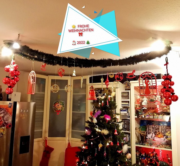 Weihnachtsgruß 2022 🎄🎅🏻🖖🏻🦖🎄