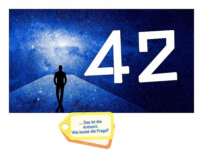 Kleines Rätsel für euch. Die Antwort lautet 42. Wie lautet die Frage? Die Auflösung erfolgt ab Mitte dieser Woche ( Stand : 18. 9. 2023)  ✨❓✨......