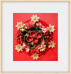 🎄FROHE  WEIHNACHTEN 2023 !!! 🎄 Mit meinem selbst gebastelten Adventskranz 🎍