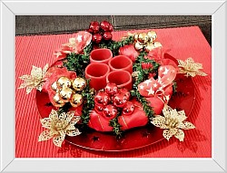 Mein Adventskranz vorm 1. Advent.....