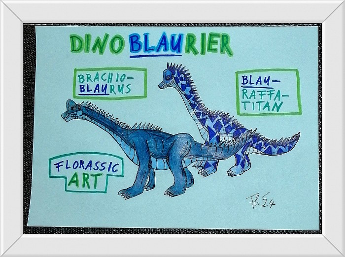 BrachioBLAUrus & BLAUraffatitan.